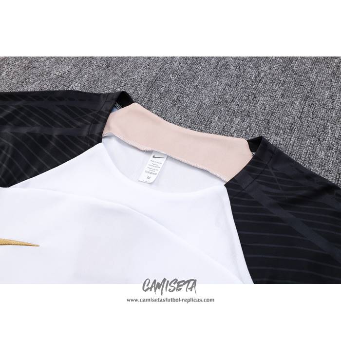 Chandal del Chelsea 2023-2024 Manga Corta Blanco - Pantalon Corto
